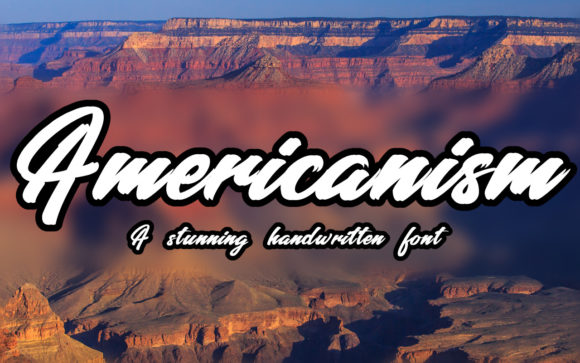 Americanism Font Review