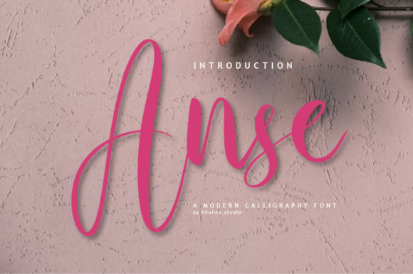 Anse Script: A Handwritten Font for Web Design