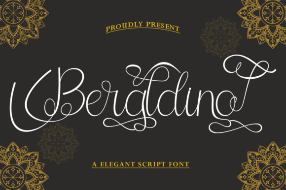 Beraldino Script: Elegant Handwritten Font
