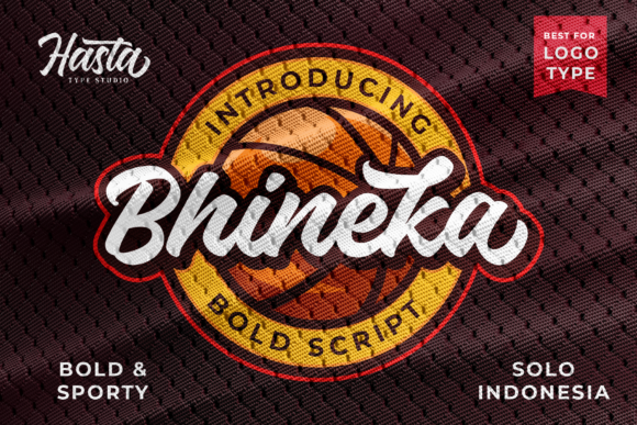 Bhineka Script: A Bold Typographic Statement