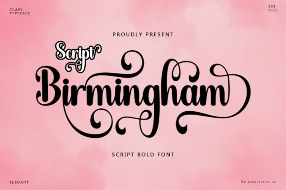 Birmingham Script: A Handwritten Font for Web Design