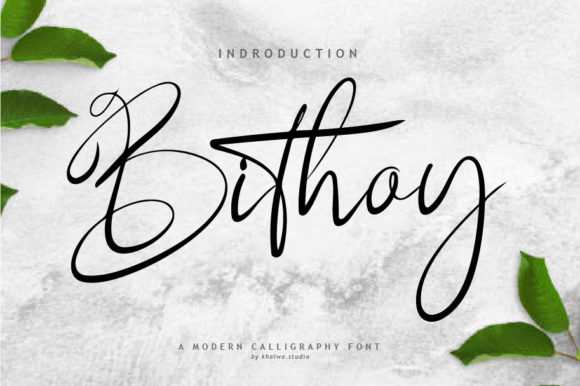 Bithoy Script: A Timeless Handwritten Font