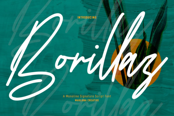 Borillaz Script: A Font for Business Charm