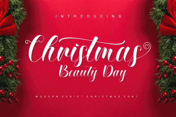 Christmas Beauty Day Font