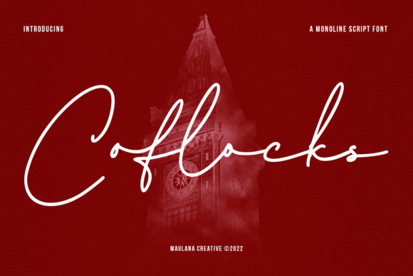 Coflocks Script: A Stylish Font for Web Design