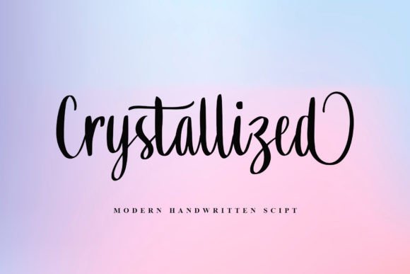 Crystallized Script: A Font That Elevates Your Brand