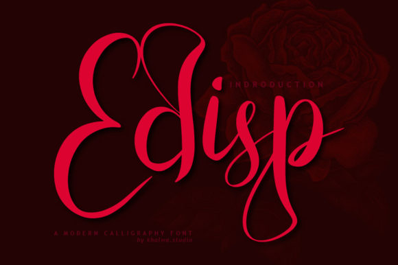 Edisp Script: A Timeless Handwritten Font
