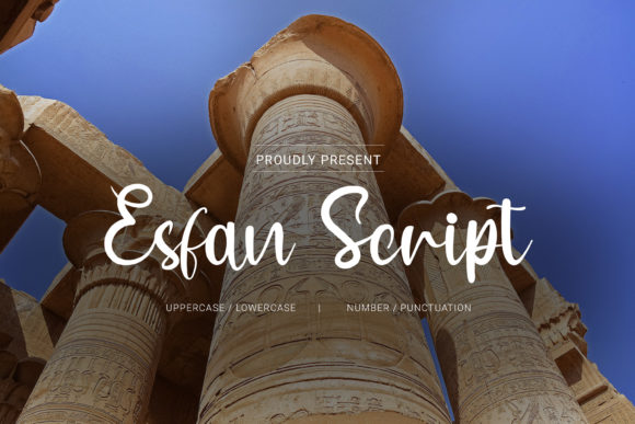 Esfan Script: A Font That Speaks to the Soul