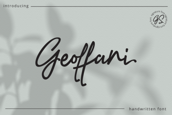 Geoffani Script: A Stylish Typeface for Modern Campaigns