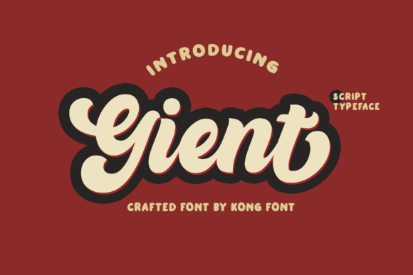 Gient: A Handwritten Font for Makers