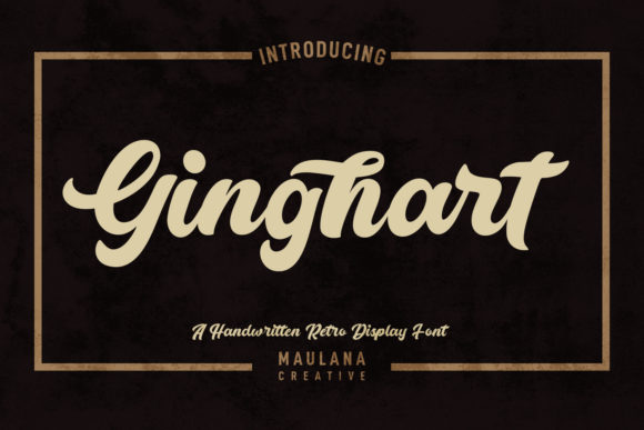 Ginghart Script: A Stylish Font for Web Design