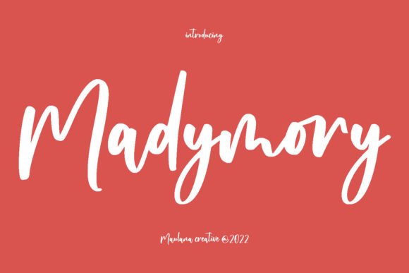 Madymory Script: A Creative Font for Crafters