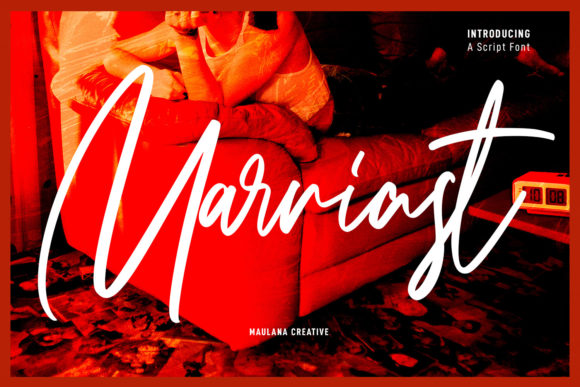 Marriast Script: A Stylish Typeface for Creative Projects