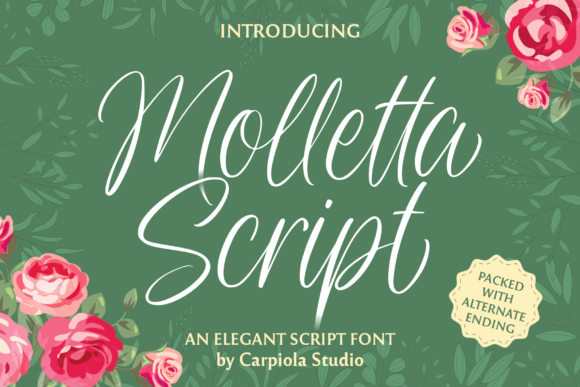Molleta Script: Elegant Font for Business