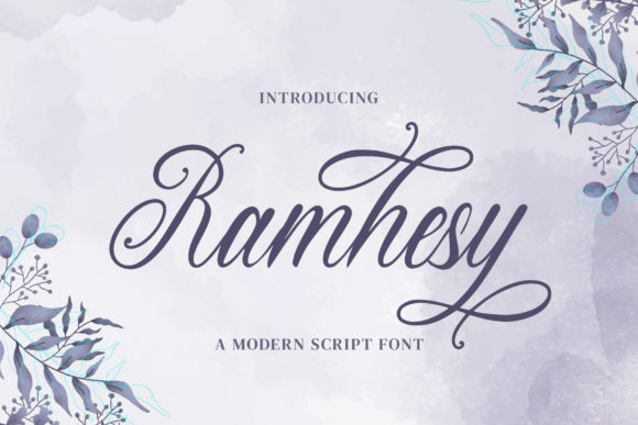 Ramhesy Script: A Luxurious Handwritten Font