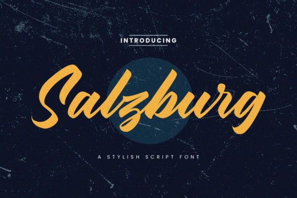 Salzburg Script: A Bold, Elegant Choice
