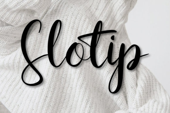 Slotip Script: A Timeless Font for Marketers