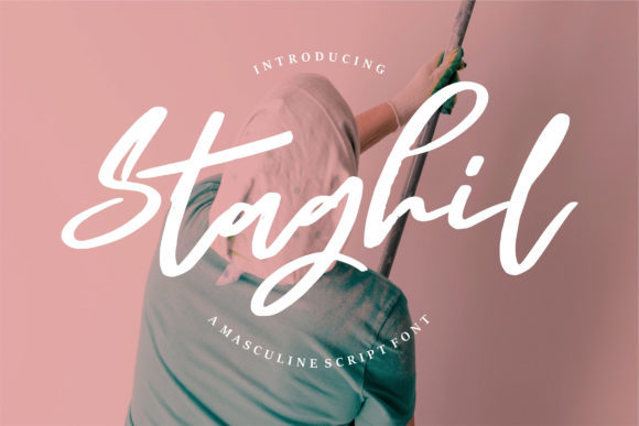 Staghil Script Font for Business