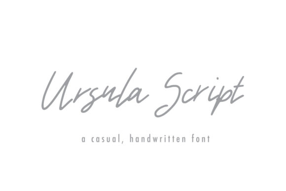 Ursula Script: A Stylish Font for Marketers