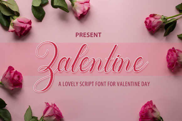 Zalentine Script: A Romantic Typeface for Creative Projects